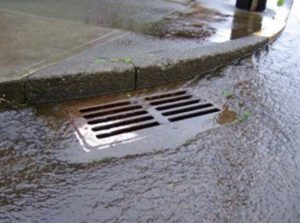 Water Drain from street photo