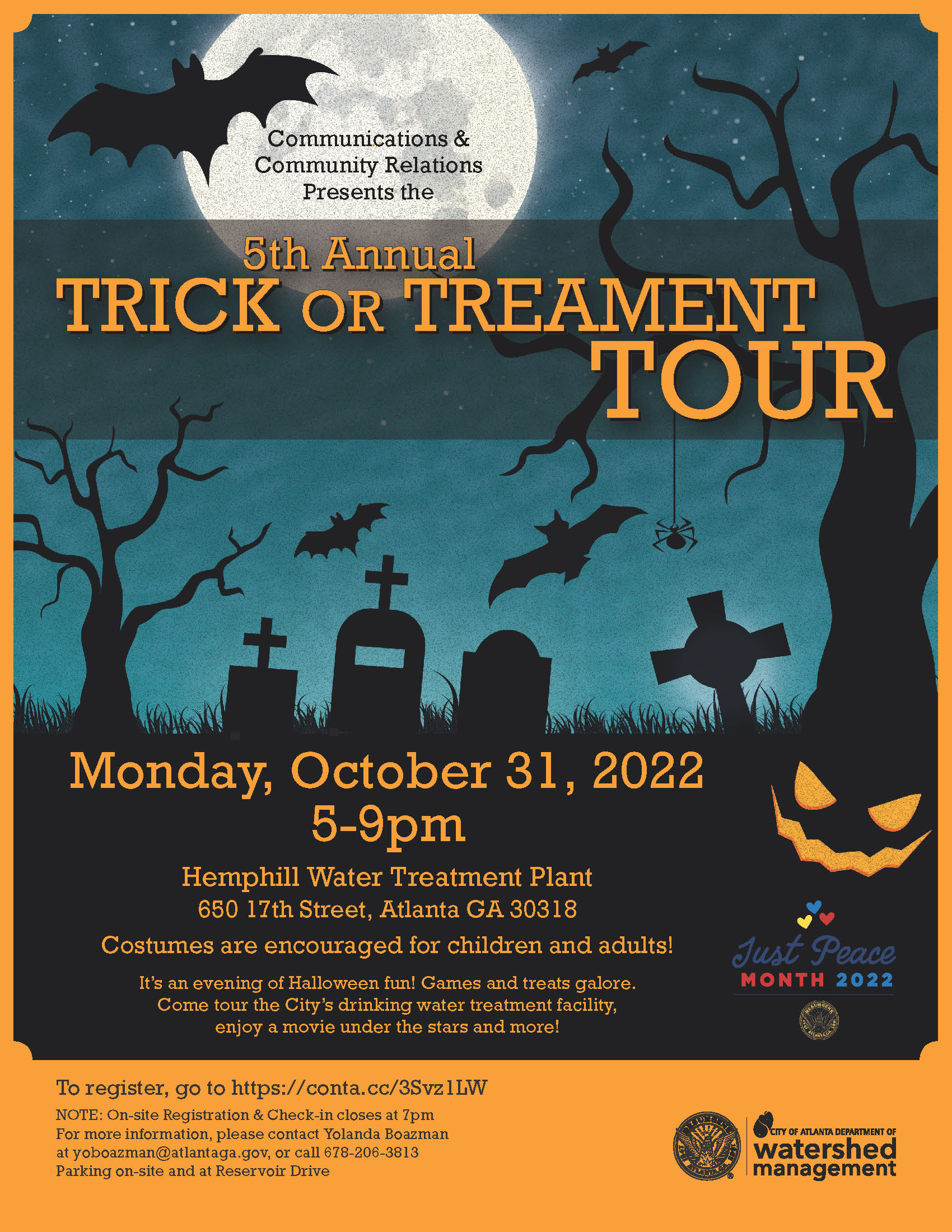 Trick or Treatment Water Treatment Tour