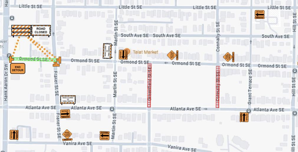 Temporary Ormond Street Closure Planned for Water Main Improvement Project